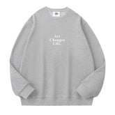 KPOP Letter Pullover Hoodie Sweatshirt